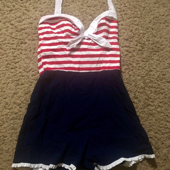 Pinup Couture Other - Sailor play suit